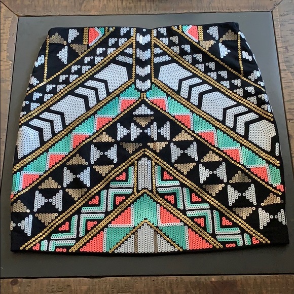 Express Sequence skirt - Picture 3 of 5